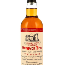 Clynelish 2013/2026 - 13 y.o. - 1st Fill Bourbon Cask #SR26080 - Thompson Bros. - 50th Anniversary Kirsch