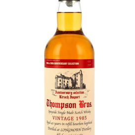Longmorn 1985/2026 - 41 y.o. - Refill Bourbon Cask #6418 - Thompson Bros. - 50th Anniversary Kirsch