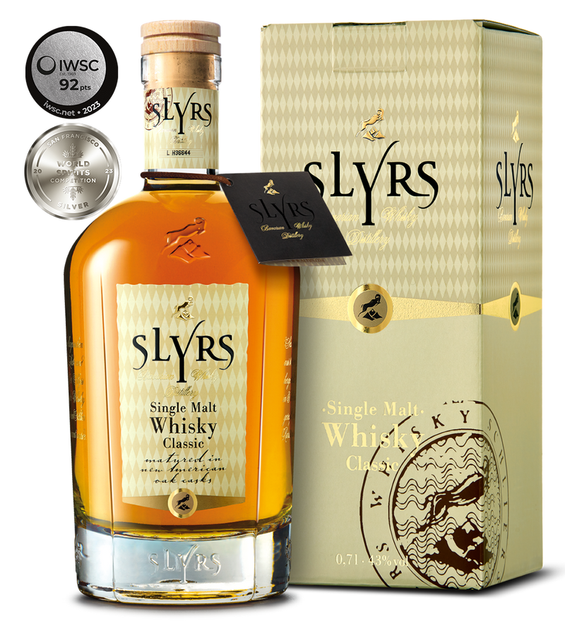 SLYRS Single Malt Whiskey Classic 43% vol.