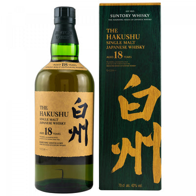 Suntory Hakushu 18 years 43.0% Vol.