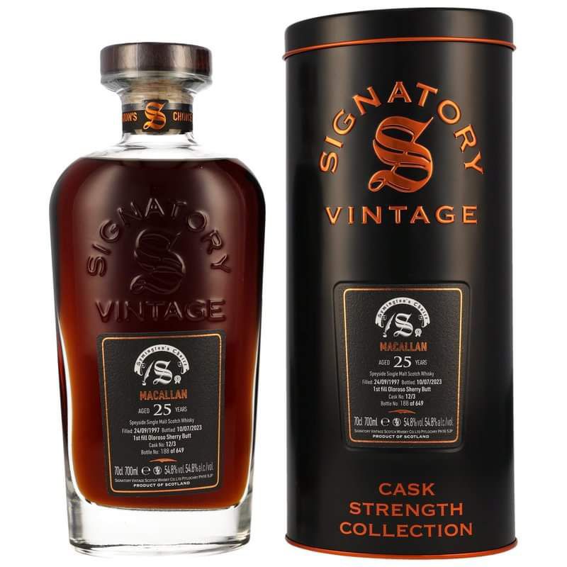 Signatory Vintage Macallan 1997/2023 - 25 y.o. - 