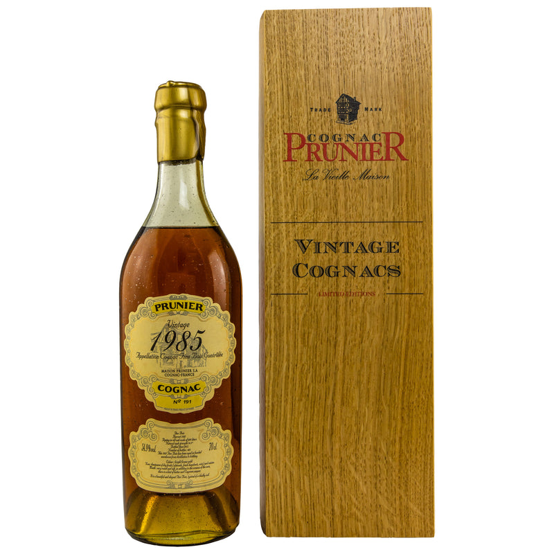 Prunier Cognac Fins Bois Vintage 1985 54.9% Vol.