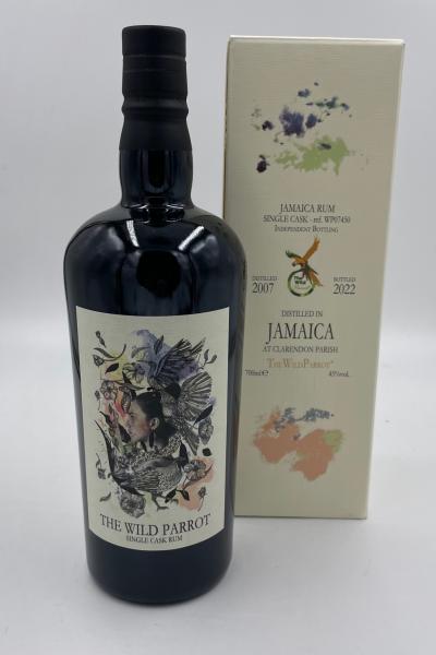 The Wild Parrot - Clarendon Jamaica Rum 2007 - 2022 (15 years) 45% Vol.